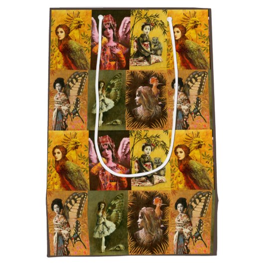  Decoratieve Figuur Gift Bag Medium Cadeauzakje (Achterkant)