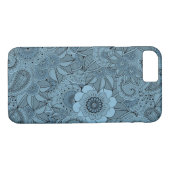 Decoratieve Floral Case-Mate iPhone Case (Achterkant (Horizontaal))