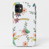 Decoratieve Floral Case-Mate iPhone Case (Achterkant)