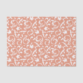 Decoratieve Floral in het witboek Tissuepapier