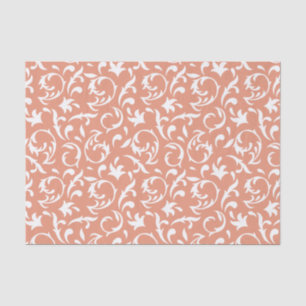 Decoratieve Floral in het witboek Tissuepapier