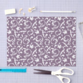 Decoratieve Floral in het witboek Tissuepapier (Craft)