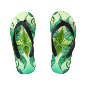 Decoratieve Floral Kinder Teenslippers (Voetbed)