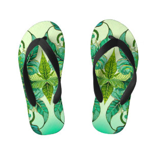 Decoratieve Floral Kinder Teenslippers