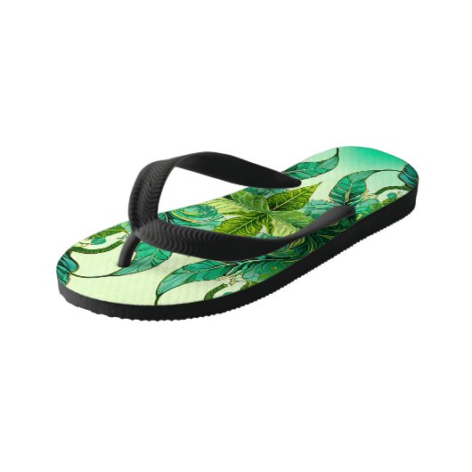 Decoratieve Floral Kinder Teenslippers (Schuin)