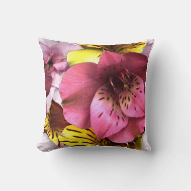 Decoratieve Floral Pillow... Kussen (Voorkant)