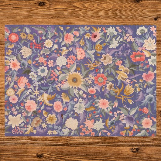 Decoratieve Floral Print Tissuepapier