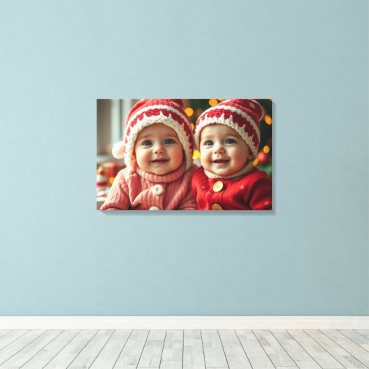 Decoratieve foto canvas afdruk (Insitu (Houten vloer))