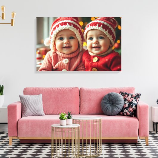 Decoratieve foto canvas afdruk (Insitu (Woonkamer))