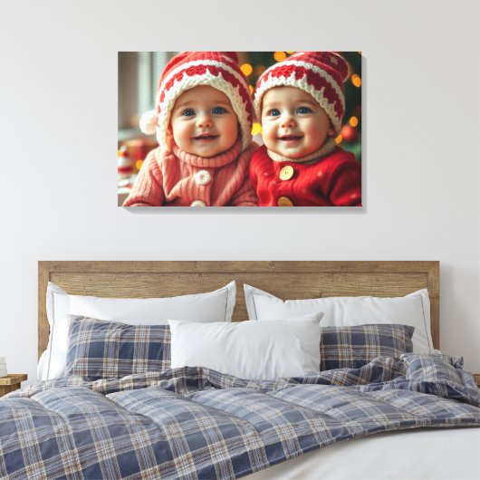 Decoratieve foto canvas afdruk (Insitu (Slaapkamer))