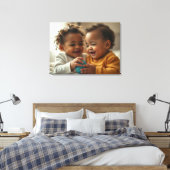 Decoratieve foto canvas afdruk (Insitu (Slaapkamer))