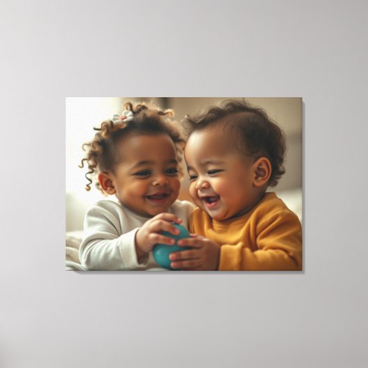 Decoratieve foto canvas afdruk (Voorkant)
