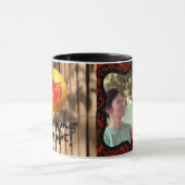 Decoratieve foto lijst mok Bamboo Pig papercut (Midden)