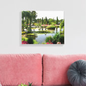 Decoratieve foto van het prachtige park canvas afdruk (Insitu (Woonkamer))