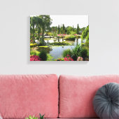Decoratieve foto van het prachtige park canvas afdruk (Insitu (Woonkamer))