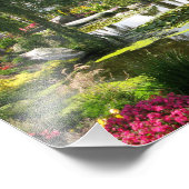 Decoratieve foto van het Uitzicht Beauful Park Afdruk (Hoek)