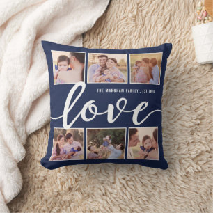 Decoratieve foto van modern Love Script Kussen