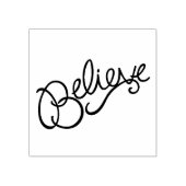 Decoratieve geloof typografische tekststempel rubberstempel (Afrduk)