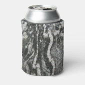 Decoratieve Geologie Rock Textuur met Naam Blikjeskoeler (Blikje Achterkant)