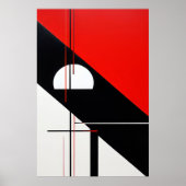 Decoratieve Geometrie Poster (Voorkant)