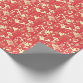 Decoratieve geometrische, abstracte elementen. cadeaupapier (Hoek)
