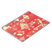 Decoratieve geometrische, abstracte  elementen. notitieboek (Linkerzijde)