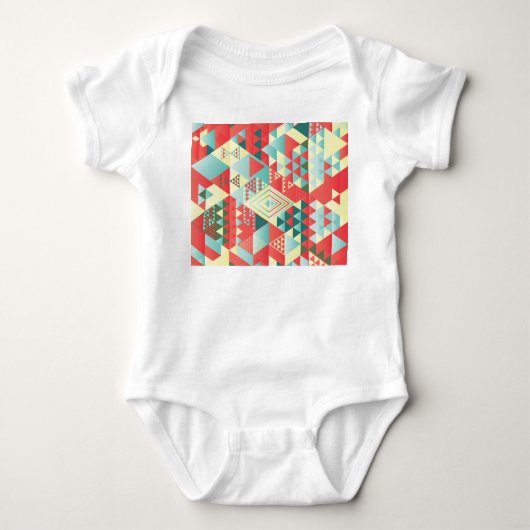 Decoratieve geometrische, abstracte, elementen. romper (Voorkant)