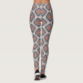 Decoratieve geometrische leggings (Achterkant)