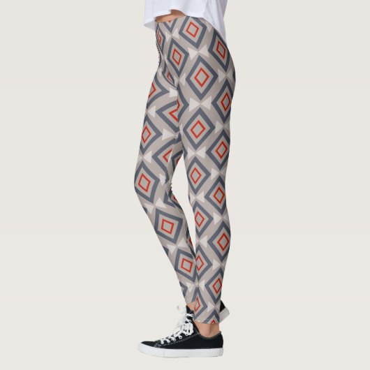 Decoratieve geometrische leggings (Links)