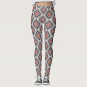 Decoratieve geometrische leggings (Voorkant)