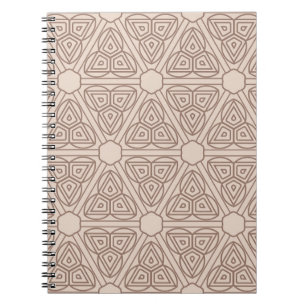 decoratieve geometrische naadloos patroon. illustr notitieboek
