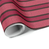 Decoratieve gestreepte cadeaupapier (Rol Hoek)