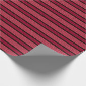 Decoratieve gestreepte cadeaupapier (Hoek)