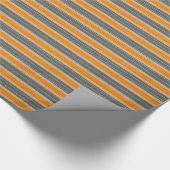 Decoratieve gestreepte  cadeaupapier (Hoek)