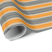 Decoratieve gestreepte  cadeaupapier (Rol Hoek)