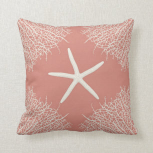 Decoratieve gooikussens met zeebodem en koraal kussen
