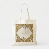 Decoratieve gouden Canvas tas (Voorkant)