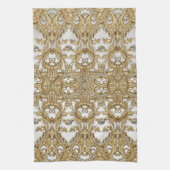 Decoratieve gouden keukenhanddoeken (Verticaal)