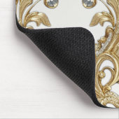 Decoratieve gouden muismat (Hoek)