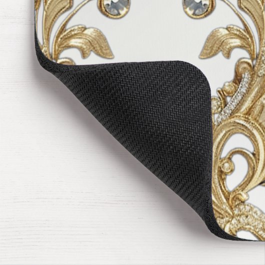 Decoratieve gouden muismat (Hoek)