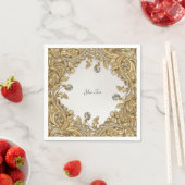 Decoratieve gouden servetten (Insitu)