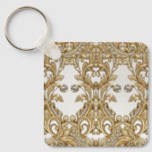 Decoratieve gouden Sleutelhanger (Voorkant)