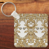 Decoratieve gouden Sleutelhanger (Voorkant)
