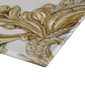 Decoratieve gouden snijplank (Hoek)