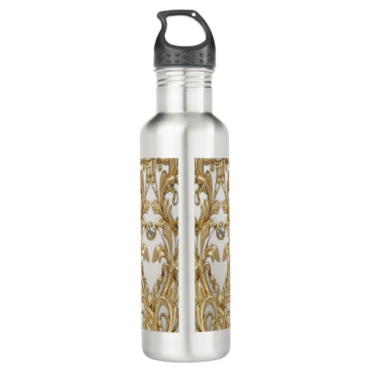 Decoratieve gouden waterfles (Achterkant)