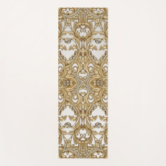 Decoratieve gouden yogamat (Voorkant)