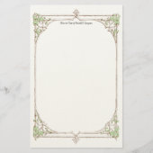 Decoratieve grens briefpapier (Voorkant)