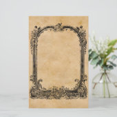   decoratieve grens briefpapier (Staand voorkant)