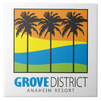 Decoratieve Grove District Tile - 6 x 6 Tegeltje