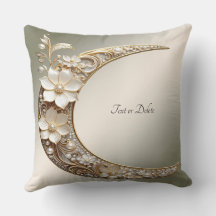 Decoratieve Halvemaan Frame Worp Kussen